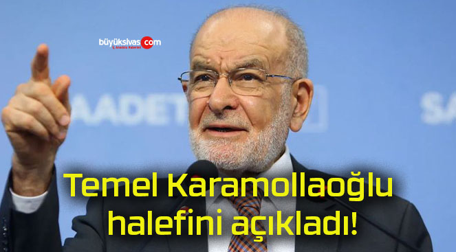 Temel Karamollaoğlu halefini açıkladı!