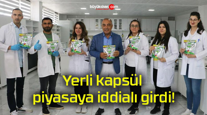 Yerli kapsül piyasaya iddialı girdi!