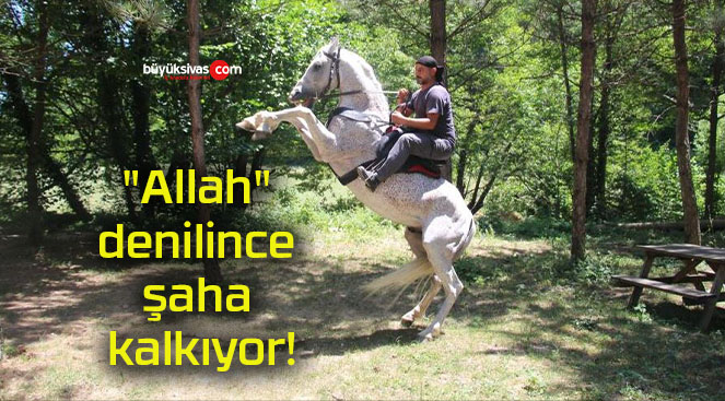 “Allah” denilince şaha kalkıyor!