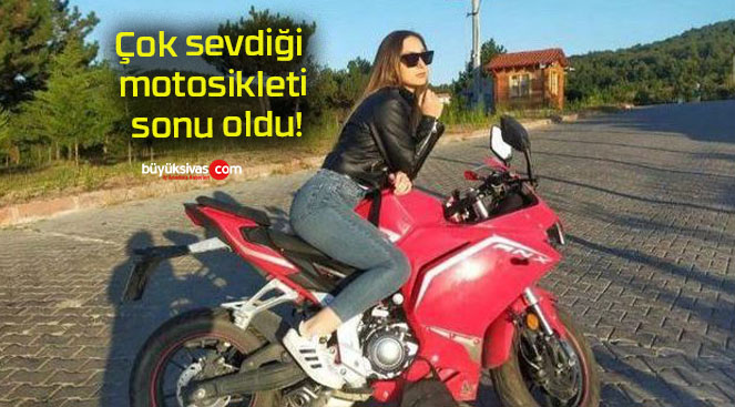 Çok sevdiği motosikleti sonu oldu!