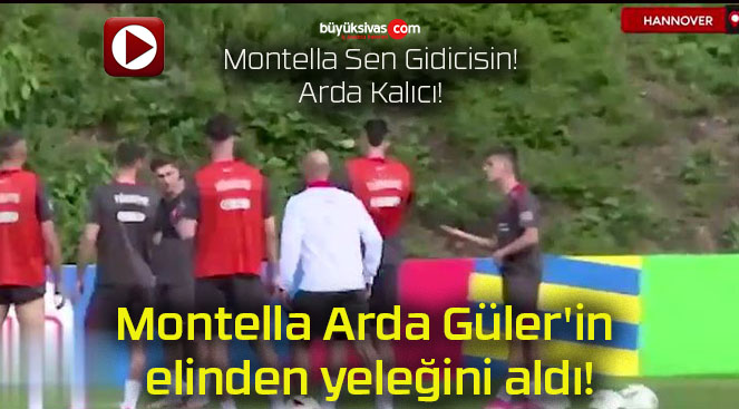 Montella Arda Güler’in elinden yeleğini aldı!