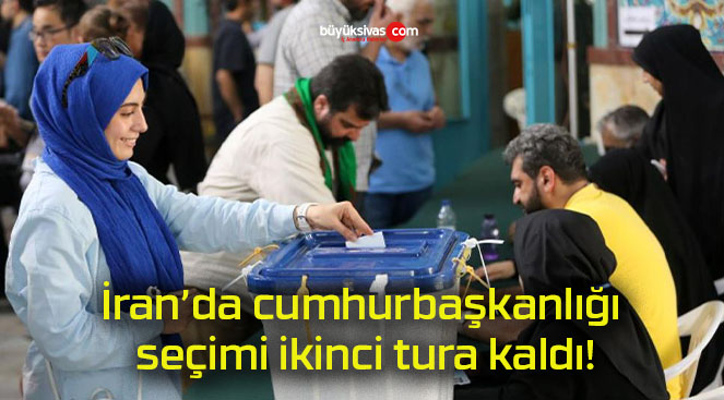 İran’da cumhurbaşkanlığı seçimi ikinci tura kaldı!