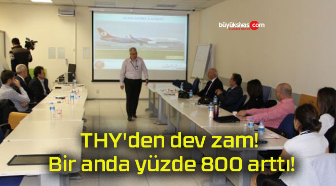 THY’den dev zam! Bir anda yüzde 800 arttı!