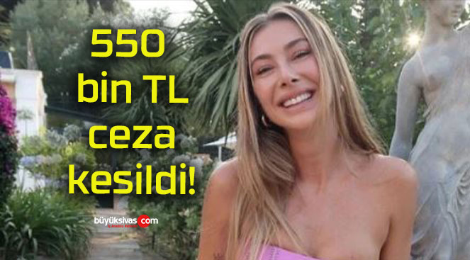 550 bin TL ceza kesildi!