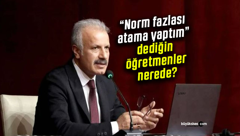 Sivas’ın Uzak İlçelerinde Öğretmen Sıkıntısı! Veliler ve Öğrenciler Mağdur