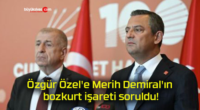 Özgür Özel’e Merih Demiral’ın bozkurt işareti soruldu!