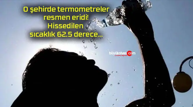 O şehirde termometreler resmen eridi! Hissedilen sıcaklık 62.5 derece…
