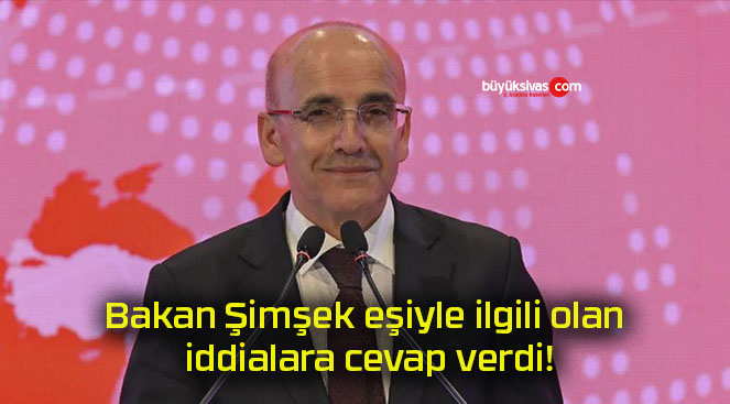 Bakan Şimşek eşiyle ilgili olan iddialara cevap verdi!