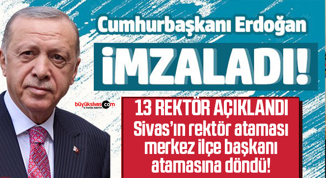 Rektör Atama Kararları Resmi Gazetede Yayınlandı! 13 Üniversiteye Yeni Rektör