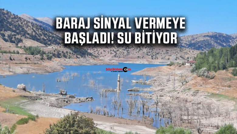 Sivaslılar Su Kıtlığıyla Karşı Karşıya! Pusat Özen Barajı Sinyal Veriyor