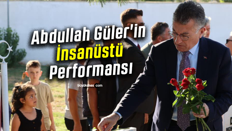 TBMM AK Parti Grup Başkanı Abdullah Güler’in İnsanüstü Performansı