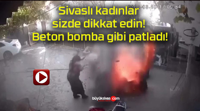 patladı