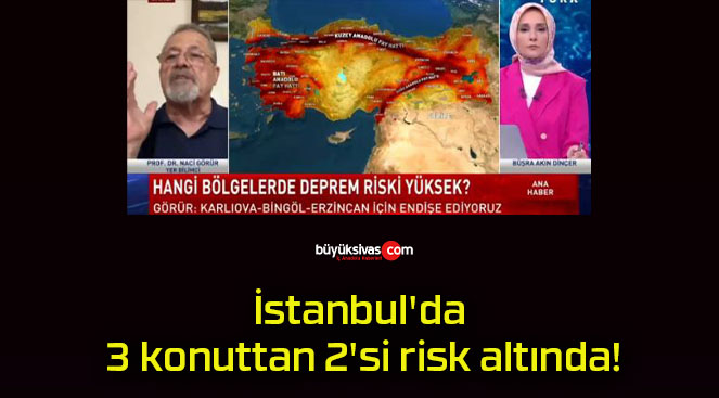 İstanbul’da 3 konuttan 2’si risk altında!