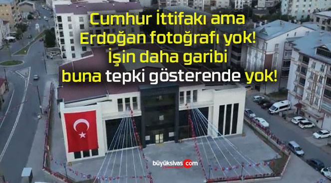 Fatih Gençlik ve Kültür Merkezi açılışında Başkan Erdoğan fotoğrafı asılmadı!