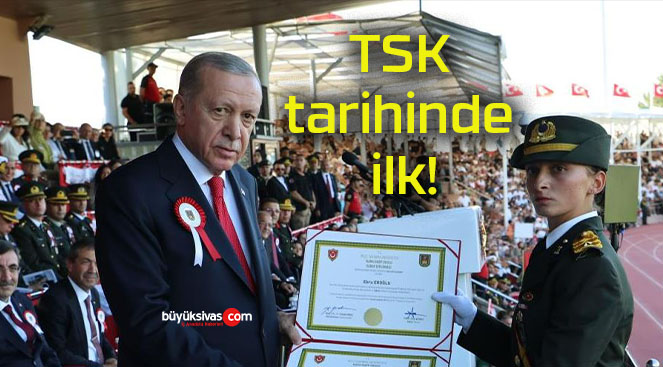 TSK tarihinde ilk!