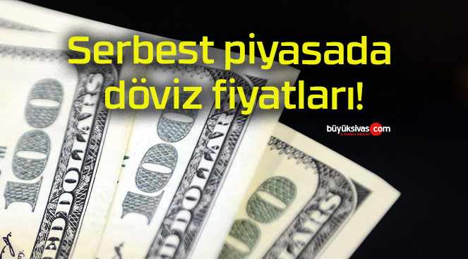 Serbest piyasada döviz fiyatları!