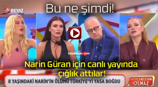 Narin Güran için canlı yayında çığlık attılar!