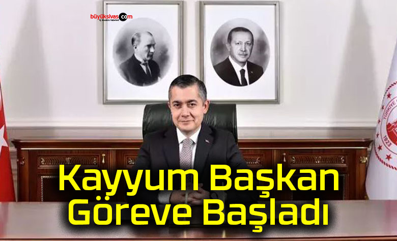kayyum başkanı göreve başladıo