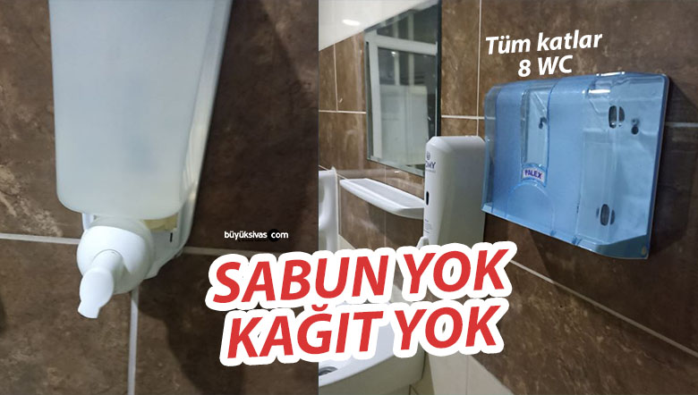 Cumhuriyet Üniversitesi Hastanesi’nde Hijyen Sorunu