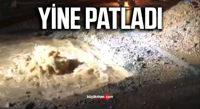 Altuntabak Mahallesi’nde Boru Patladı: Belediyeden Acil Müdahale