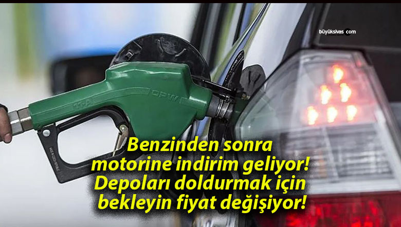 Benzinden sonra motorine indirim geliyor! Depoları doldurmak için bekleyin fiyat değişiyor!