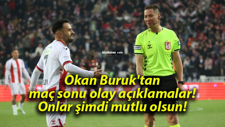 Okan Buruk’tan maç sonu olay açıklamalar! Onlar şimdi mutlu olsun!