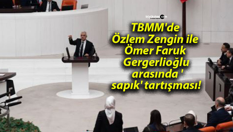 TBMM’de Özlem Zengin ile Ömer Faruk Gergerlioğlu arasında ‘sapık’ tartışması!