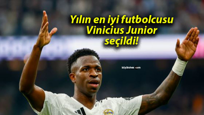 Yılın en iyi futbolcusu Vinicius Junior seçildi!