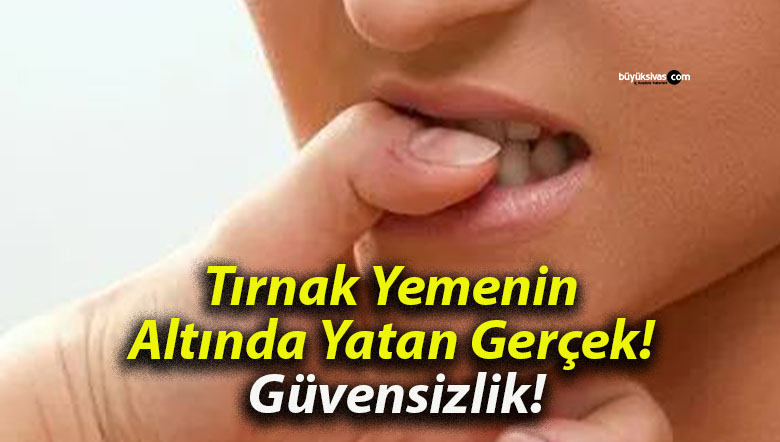 Tırnak Yemenin Altında Yatan Gerçek! Güvensizlik!