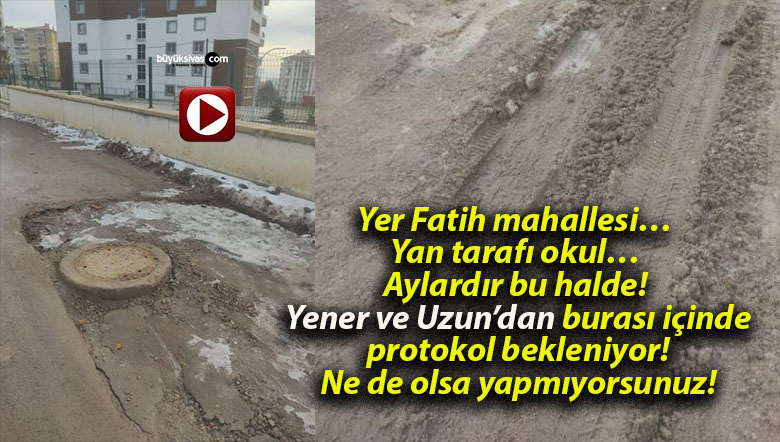 Fatih Mahallesi’nde Öğrencilerin Çilesi! Kazılan Yol Hâlâ Asfaltlanmadı!