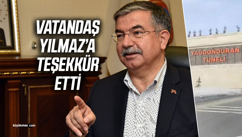 Yağdonduran Tüneli Hizmete Açıldı: İsmet Yılmaz’a Teşekkür