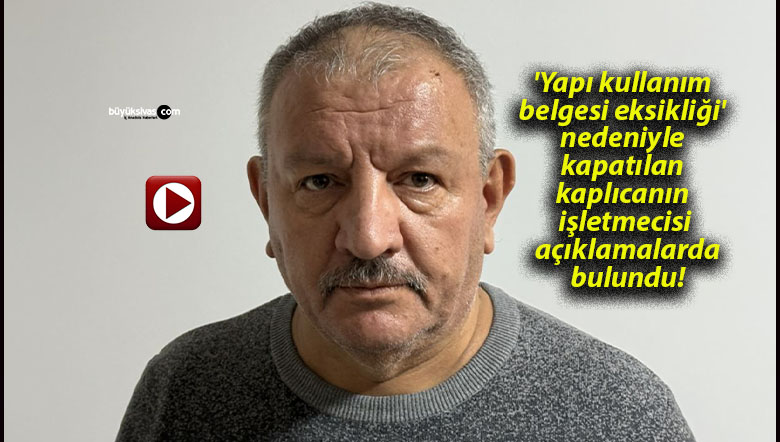 ‘Yapı kullanım belgesi eksikliği’ nedeniyle kapatılan kaplıcanın işletmecisi açıklamalarda bulundu!