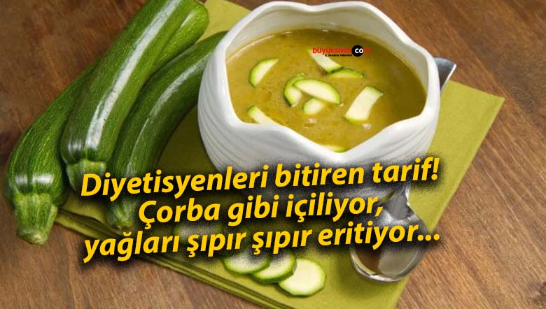 Diyetisyenleri bitiren tarif! Çorba gibi içiliyor, yağları şıpır şıpır eritiyor…