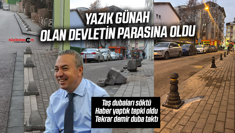 Taş Dubalar Söküldü, Yerine Demir Dubalar Takıldı!