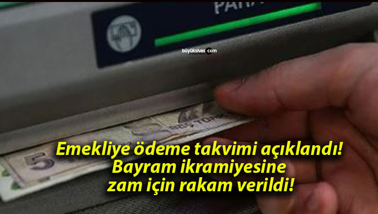 Emekliye ödeme takvimi açıklandı! Bayram ikramiyesine zam için rakam verildi!