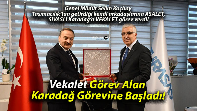 Vekalet Görev Alan Karadağ Görevine Başladı!