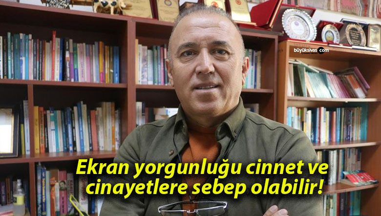 Ekran yorgunluğu cinnet ve cinayetlere sebep olabilir!