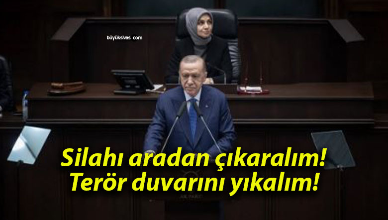 Silahı aradan çıkaralım! Terör duvarını yıkalım!