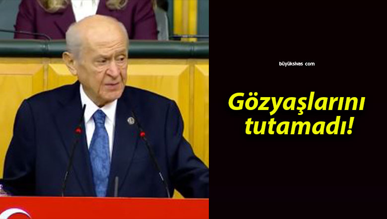 Gözyaşlarını tutamadı!