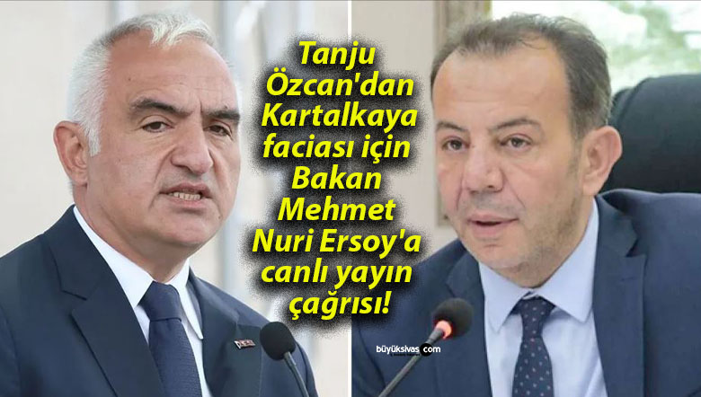 Tanju Özcan’dan Kartalkaya faciası için Bakan Mehmet Nuri Ersoy’a canlı yayın çağrısı!