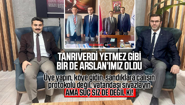 AK Parti Merkez İlçe Başkanı Rüfet Arslan Beklentileri Karşılayamıyor