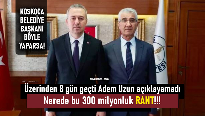 Sivas Belediye Başkanı Adem Uzun iddiaları belgeleyemedi