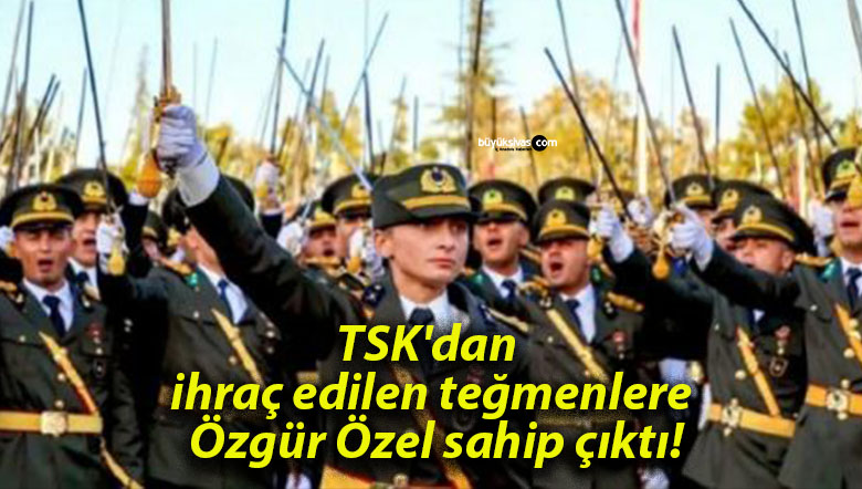 TSK’dan ihraç edilen teğmenlere Özgür Özel sahip çıktı!
