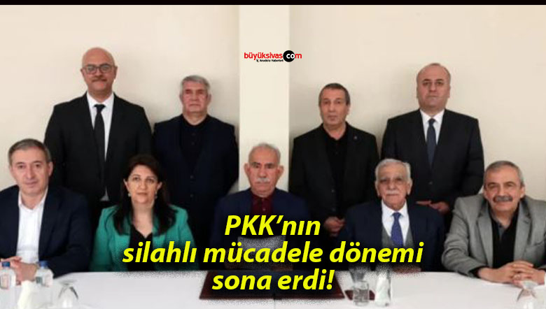 PKK’nın silahlı mücadele dönemi sona erdi!