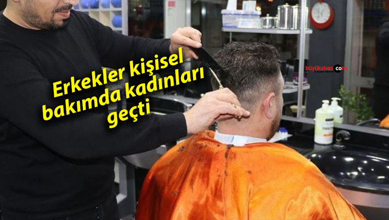 Erkekler kişisel bakımda kadınları geçti