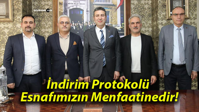 İndirim Protokolü Esnafımızın Menfaatinedir!