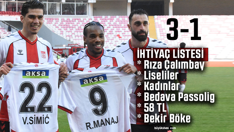 Manaj ve Simic için Bekir Böke birer tane gol attı! Skor 3-1