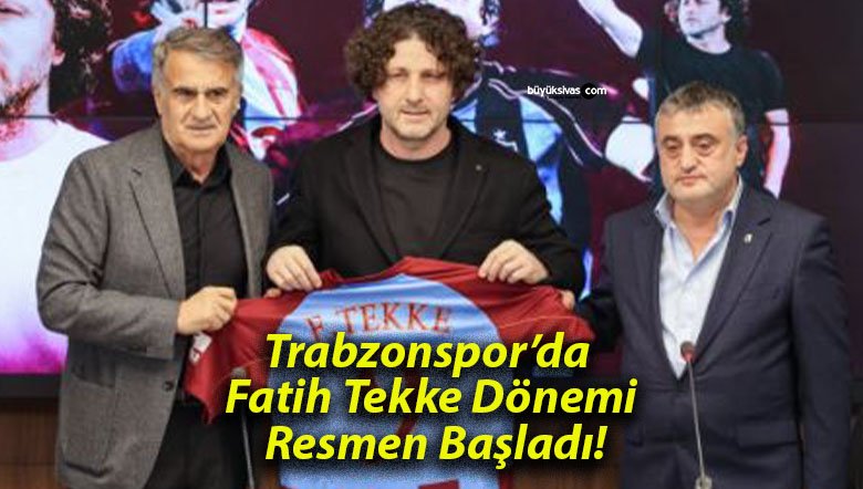 Trabzonspor’da Fatih Tekke Dönemi Resmen Başladı!