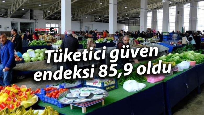 Tüketici güven endeksi 85,9 oldu