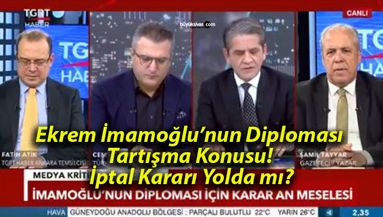 Ekrem İmamoğlu’nun Diploması Tartışma Konusu! İptal Kararı Yolda mı?